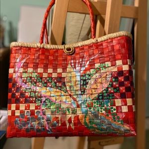 Handpainted native bag 🍃